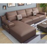  Bộ ghế sofa góc L vải nỉ GT217 Tobain 2m76 x 1m65 giá rẻ 