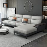  Bộ ghế sofa góc L GT82 Yangchu 3m x 1m6 da công nghiệp 