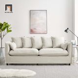  Ghế sofa băng nhỏ dài 1m9 BT109 Azure màu xám trắng 