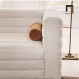  Bộ ghế sofa góc GT89 Benn 3m x 1m6 màu trắng kem vải nỉ 