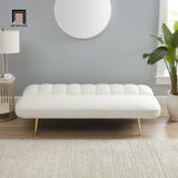  Ghế sofa giường nằm xinh xắn GB107 Manasil 1m7 vải lông cừu 