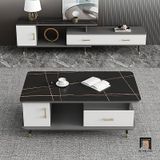  Bàn sofa cao cấp cho gia đình BSF32 Sander 1m x 50 mặt đá 