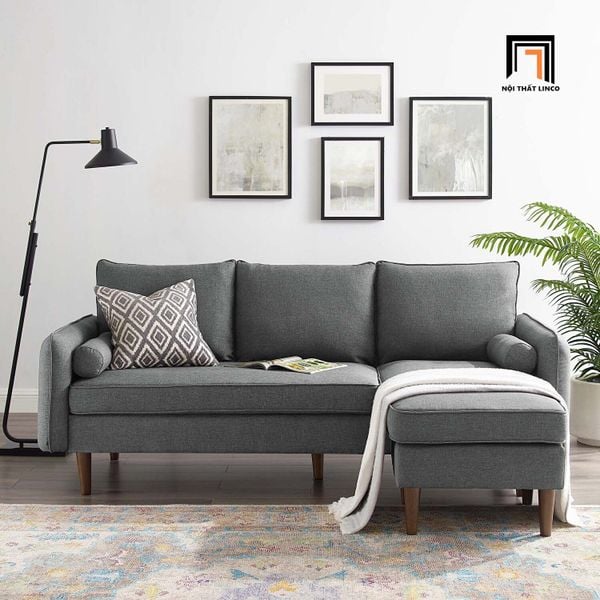 ghế sofa góc L xanh ngọc 2m x 1m4