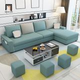  Bộ ghế sofa góc L giá rẻ GT154 Morton 2m9 x 1m6 cho gia đình 