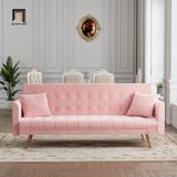  Ghế sofa giường nằm thông minh GB100 Kallaway vải nhung 2m 