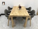  Bộ bàn ghế ăn gỗ giá rẻ 7-KH4-G5-B108-go cho nhà bếp nhỏ 