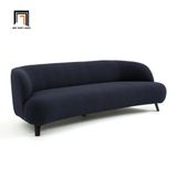  Ghế sofa băng cong giá rẻ BT94 Callina dài 2m2 màu xanh đậm 