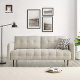  Ghế sofa băng dài 1m9 BT98 Cameron 1m9 vải nỉ xanh lá 