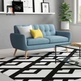  Ghế sofa băng giá rẻ BT101 Bestow dài 1m9 xám lông chuột 