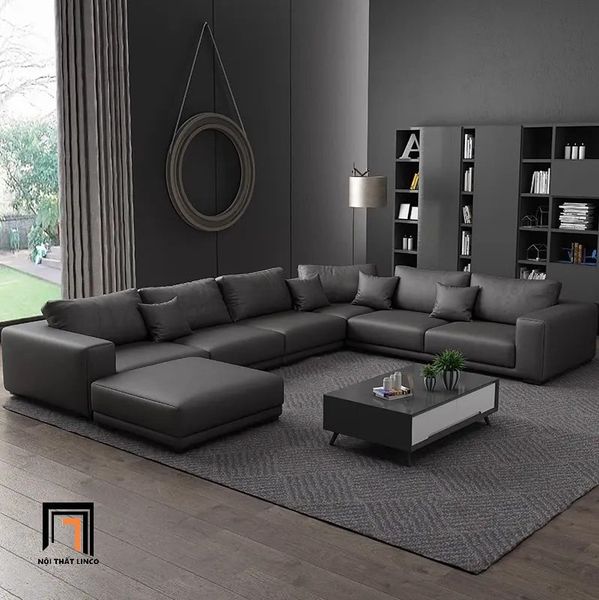 set ghế sofa chữ U cao cấp 3m