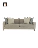  Ghế sofa văng vải nỉ đẹp BT114 Bernhat dài 2m xám trắng 