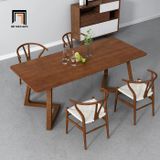  Set bàn ghế ăn phòng bếp xinh xắn 53-KH4-G59-B92 gỗ tự nhiên 
