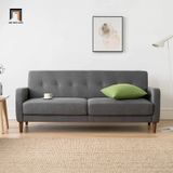  Ghế sofa băng vải nỉ màu xanh dương BT207 Adair dài 1m8 