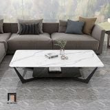  Bàn sofa phòng khách 1m sang trọng BSF28 Mocshin 2 tầng đá 