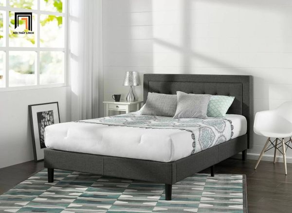 giường, giường ngủ vải nỉ