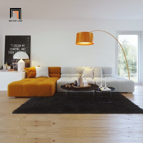 ghế sofa góc L 2m25 x 1m2 giá rẻ