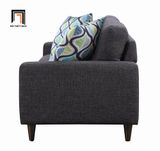  Bộ ghế sofa phòng khách giá rẻ KT44 Laurissa xám đậm vải bố 