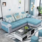  Bộ ghế sofa góc L 2m4 x 1m6 GT79 Slipco phòng khách gia đình 