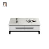  Bàn sofa hình hộp chữ nhật BSF21 Dram 1m x 55 mặt đá đẹp 
