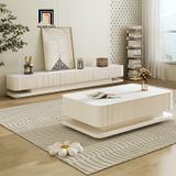  Bàn sofa mặt đá sang trọng BSF73 Stoning 1m x 60 sơn trắng 