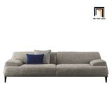  Ghế sofa băng vải nỉ xám lông chuột BT287 Bonny 2m4 cao cấp 