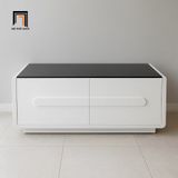  Bàn sofa hộc kéo trắng hiện đại 1m x 50 BTPK42 Adamu giá rẻ 