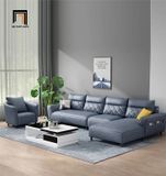  Ghế sofa góc chữ L 3m x 1m6 phòng khách GT247 Breda da giả 