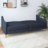  Ghế sofa văng giường nằm GB17 Jasper màu xanh than dài 1m9 