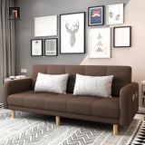  Ghế sofa giường giá rẻ GB34 Simon dài 1m8 màu xanh lá 