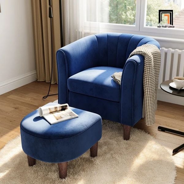  Ghế sofa vàng đơn nhỏ gọn xinh xắn DT92 Torrence 1 người ngồi 