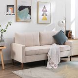  Ghế sofa băng nỉ nhỏ gọn BT242 Ashtan dài 1m75 cho phòng ngủ 