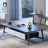  Bàn sofa phòng khách hiện đại BSF8 Camis 1m1 x 55 mặt đá đen 