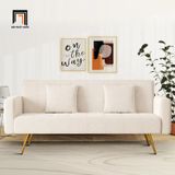  Ghế sofa giường nằm giá rẻ GB92 Zamyla 2m bọc vải lông cừu 