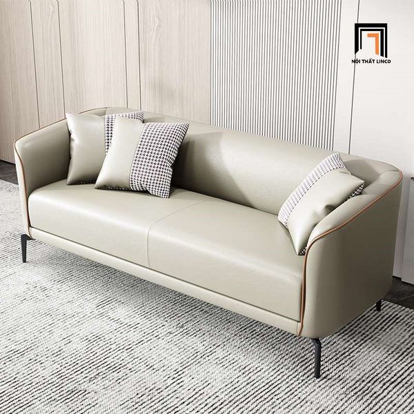 sofa băng dài 1m8 xanh lá da giả