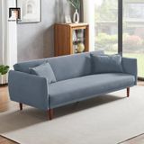  Ghế sofa bed giường nằm GB45 Cancio 1m9 vải nhung xanh lá 
