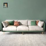  Bộ ghế sofa phòng khách sang trọng KT33 Cornuda da công nghiệp 