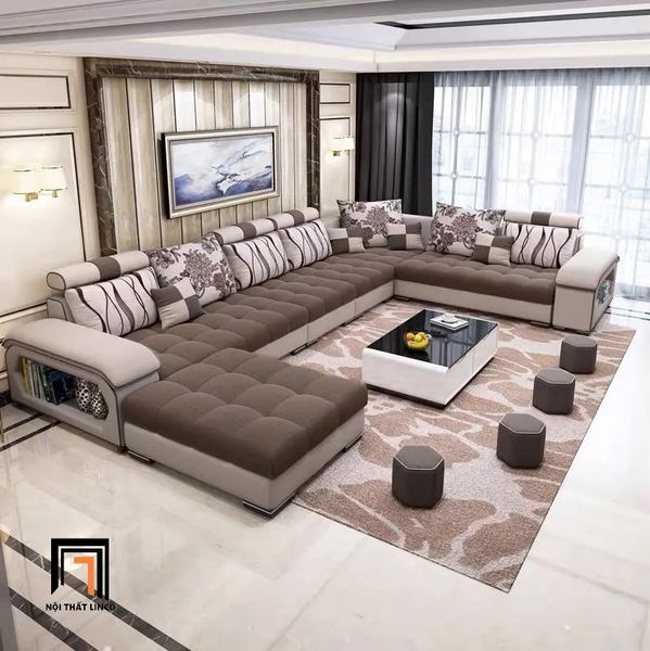 ghế sofa chữ U cao cấp 4m05