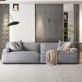  Sofa băng cho phòng khách chung cư BT179 Station 2m4 vải nhung 