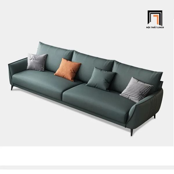 sofa băng dài 2m da công nghiệp