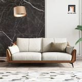  Ghế sofa băng BT47 da giả dài 1m8 phối màu sang trọng 