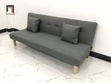  Bộ ghế sofa giường đa năng xám đen lông chuột dài 1m72 