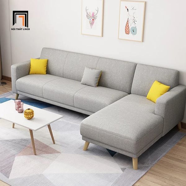bộ ghế sofa góc l 2m5 x 1m45 giá rẻ