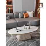  Bàn sofa mặt đá oval sang trọng BSF86 Truckton 1m sảnh chờ 