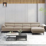  Ghế sofa góc da giả GT200 Barway 3m x 1m6 phòng khách đẹp 