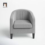  Ghế sofa đơn màu xám trắng sang trọng DT95 Alina nhỏ gọn 