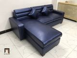  Bộ ghế sofa góc gia đình da Pu GT232 Massaro 2m4 x 1m6 giá rẻ 