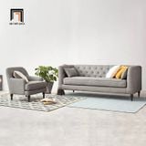  Ghế sofa băng tân cổ điển BT288 Wright dài 2m1 màu xám trắng 