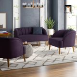  Set ghế sofa nhỏ vải nhung nỉ KT98 cho shop tiệm giá rẻ 