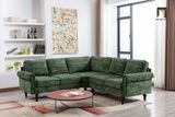  Bộ ghế sofa góc sang trọng 2m4 x 2m4 GT68 Winston vải nỉ 
