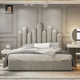  Giường ngủ bọc nệm xinh xắn GN35 Nyasia kiểu dáng hiện đại 